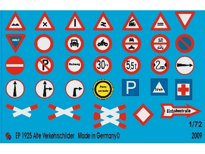 Old German Traffic Signs - zdjęcie 1