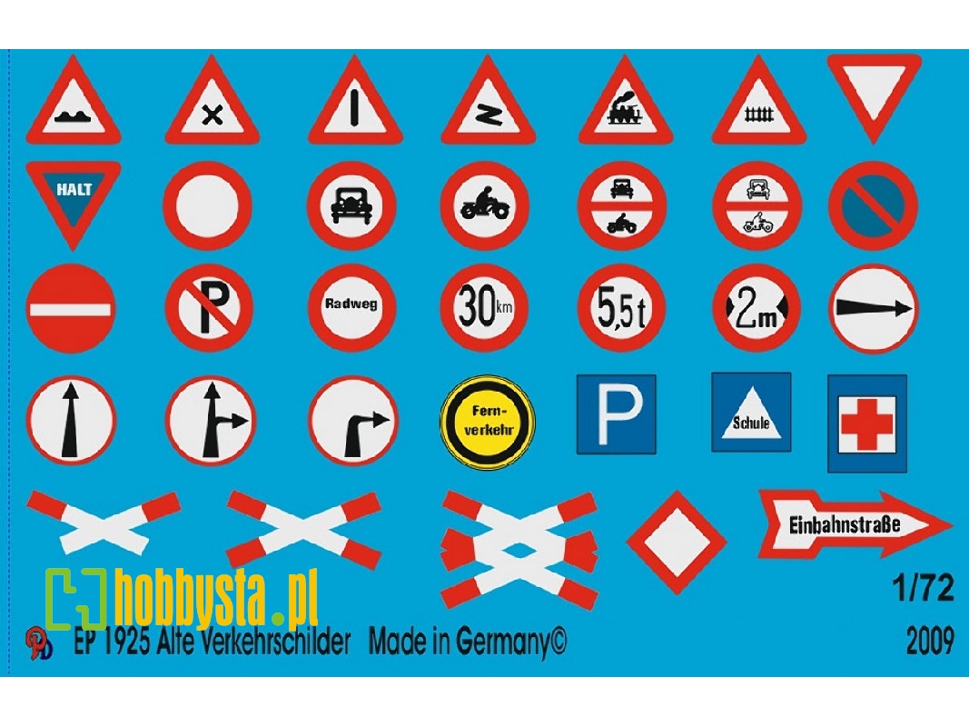 Old German Traffic Signs - zdjęcie 1