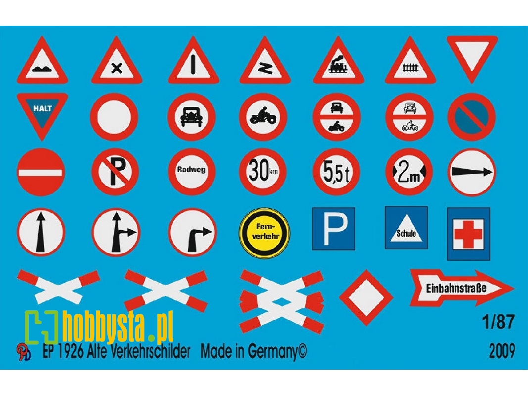 Old German Traffic Signs - zdjęcie 1