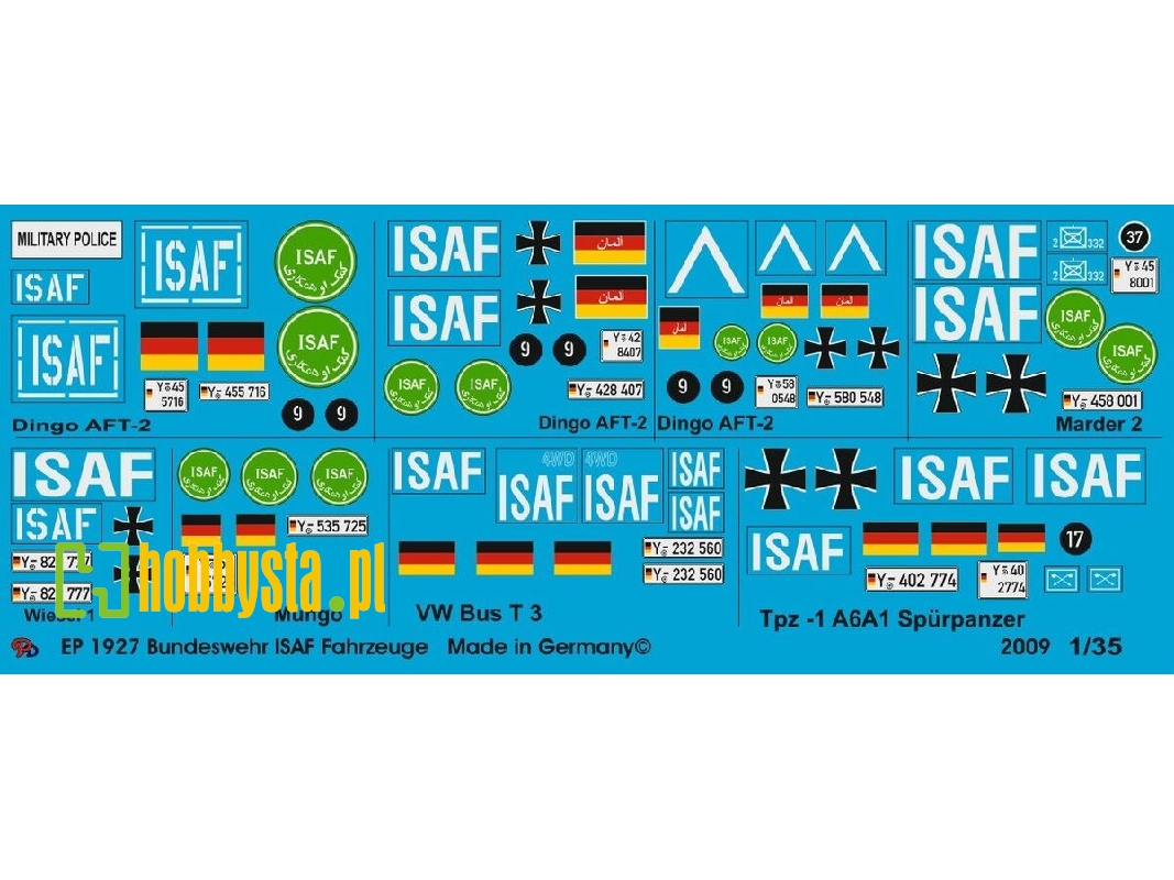 German Isaf Markings - zdjęcie 1