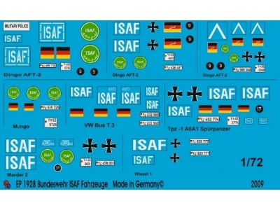 German Isaf Markings - zdjęcie 1