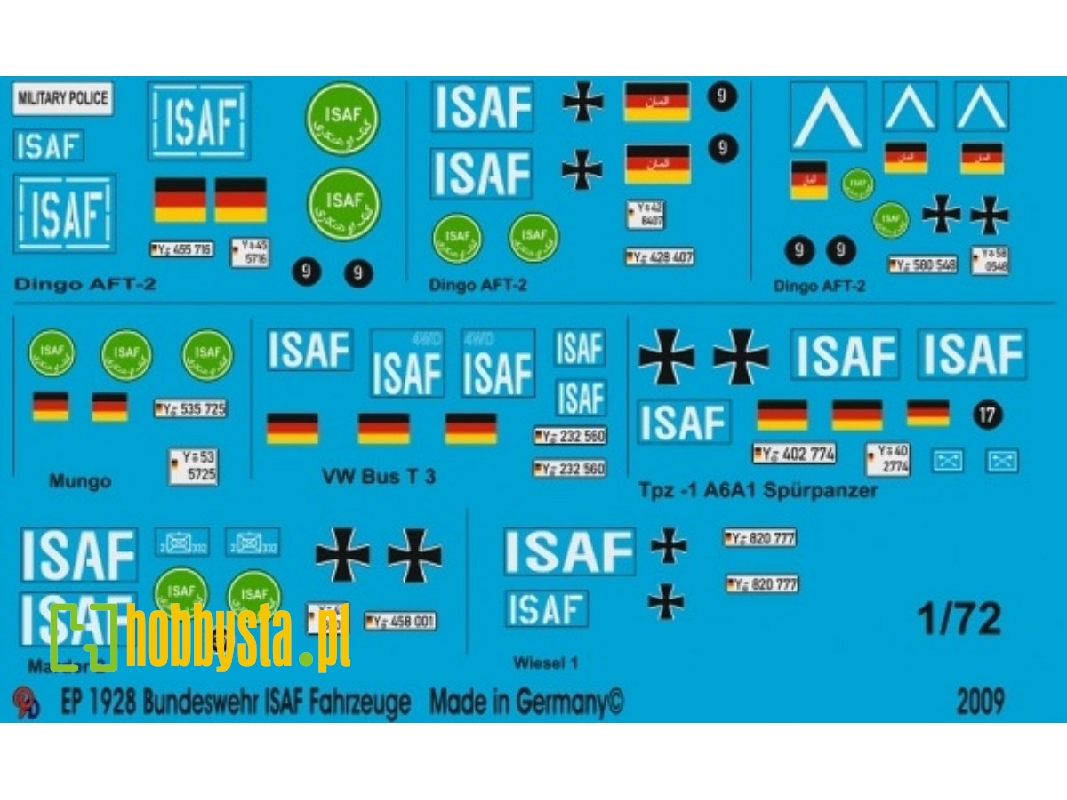 German Isaf Markings - zdjęcie 1