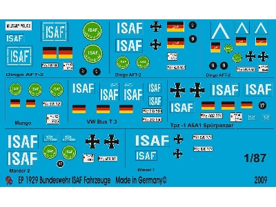 German Isaf Markings - zdjęcie 1