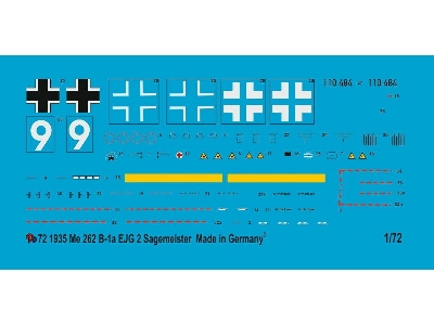 Me 262 B-1a Ejg 2 Sagemeister - zdjęcie 1