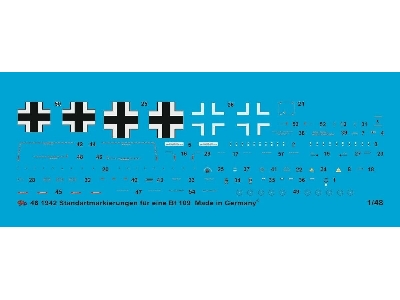 Stencils For Bf 109 Machines - zdjęcie 1