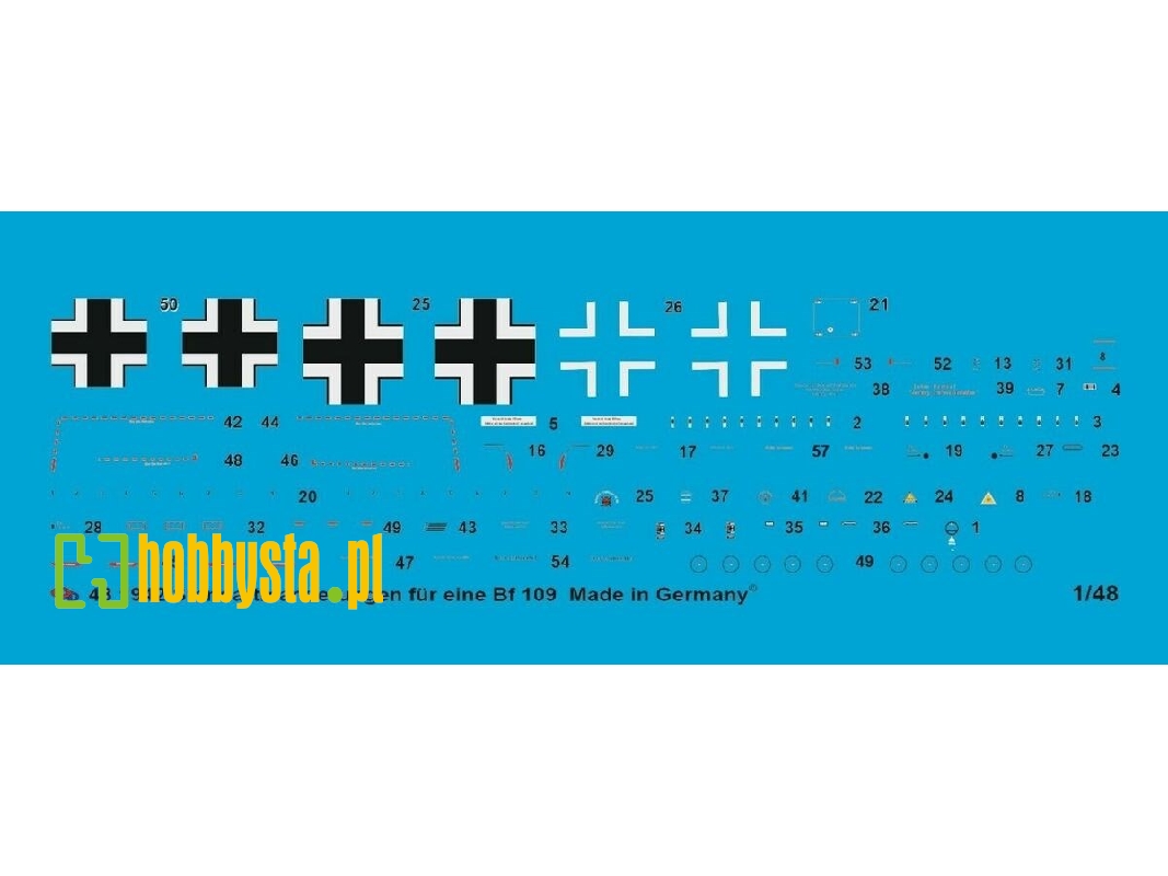 Stencils For Bf 109 Machines - zdjęcie 1