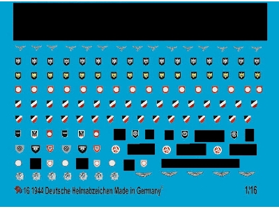 German Steel Helmets Markings No. 1 - zdjęcie 1