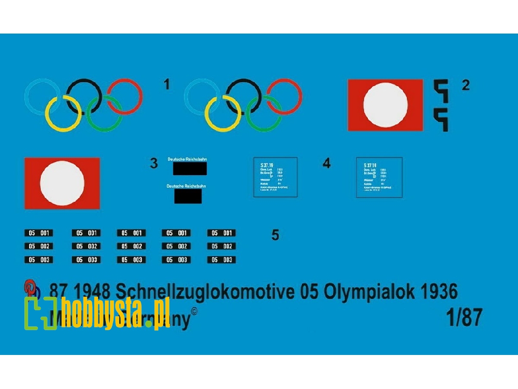 Fast Train Br 05 Olympia 1936 - zdjęcie 1