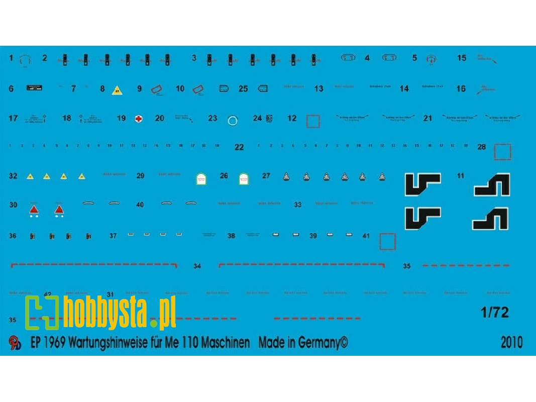 Stencils For Me 110 Planes - zdjęcie 1