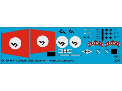 Battleship Scharnhorst Markings - zdjęcie 1