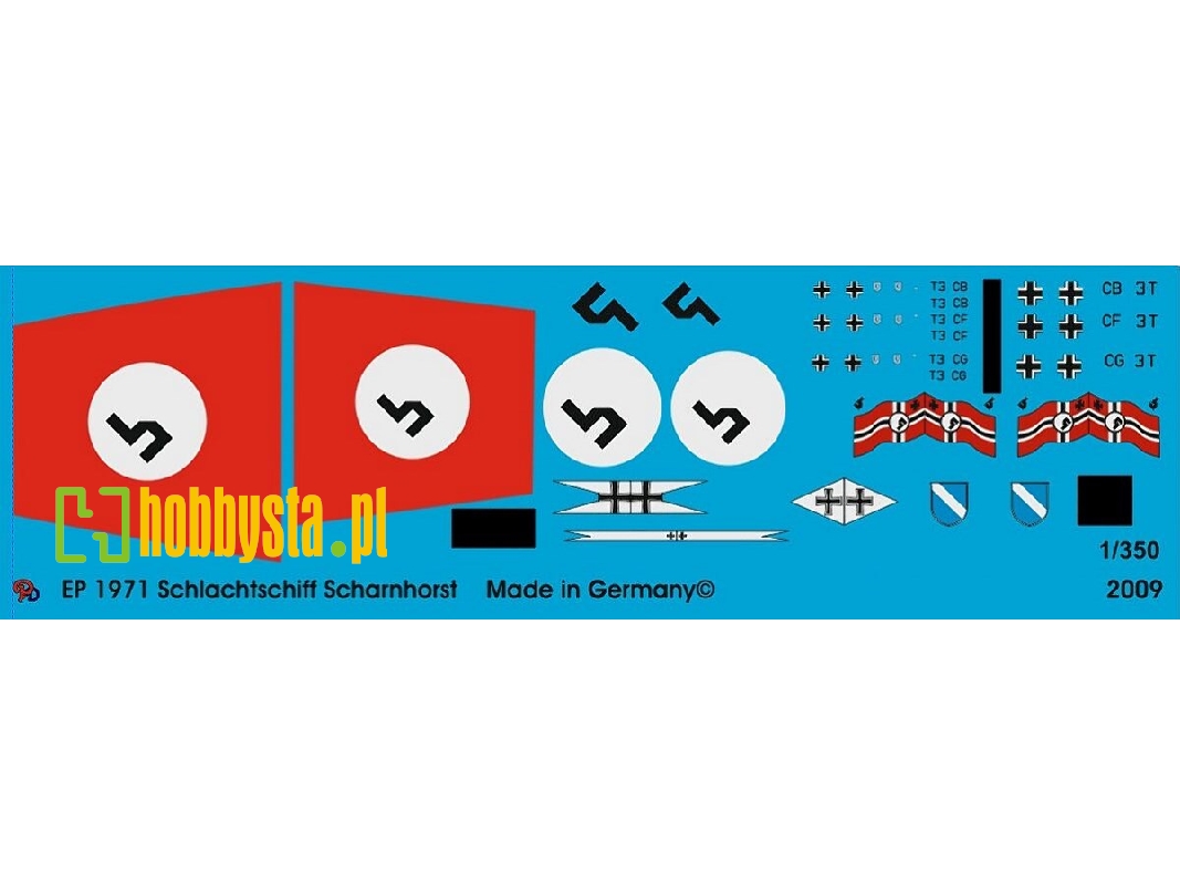 Battleship Scharnhorst Markings - zdjęcie 1