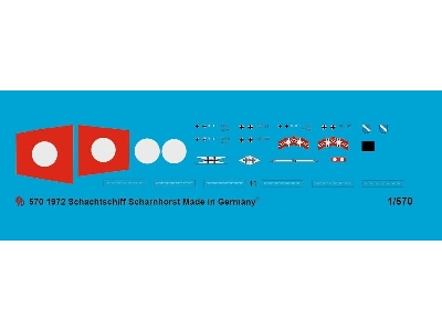 Battleship Scharnhorst Markings - zdjęcie 1