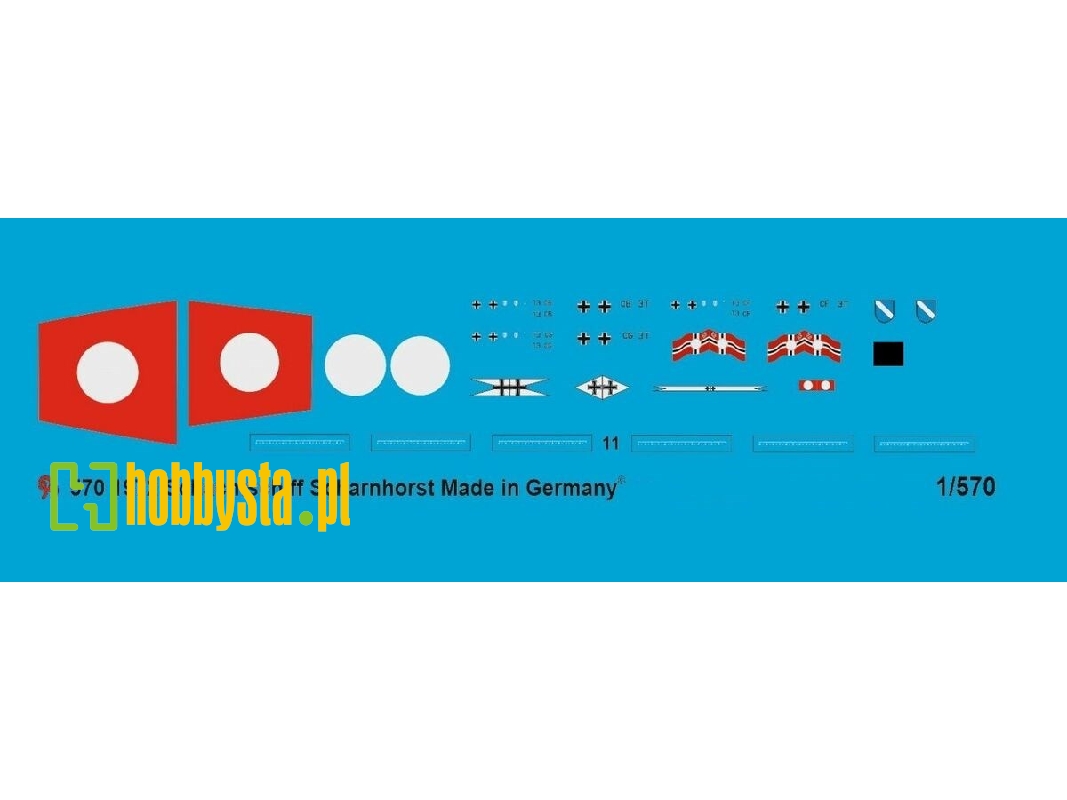 Battleship Scharnhorst Markings - zdjęcie 1
