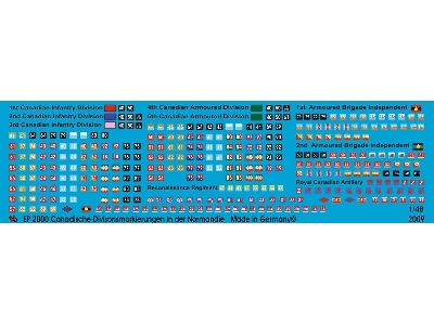 Canadian Unit Markings In The Normandy - zdjęcie 1