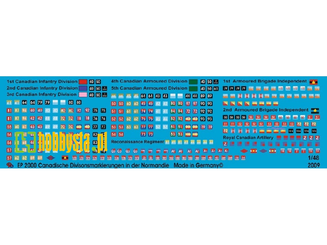 Canadian Unit Markings In The Normandy - zdjęcie 1
