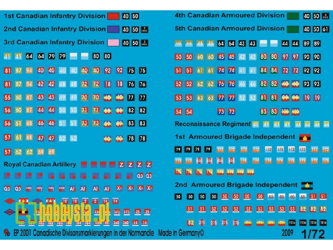 Canadian Unit Markings In The Normandy - zdjęcie 1