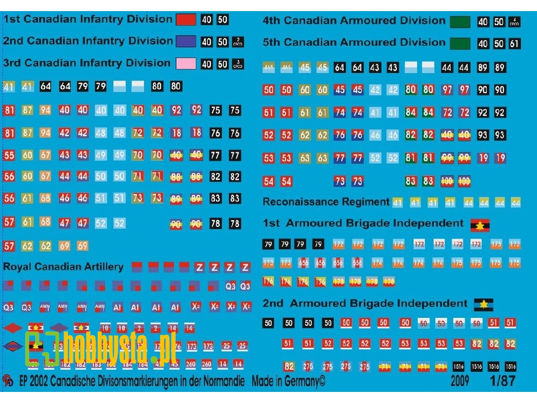 Canadian Unit Markings In The Normandy - zdjęcie 1