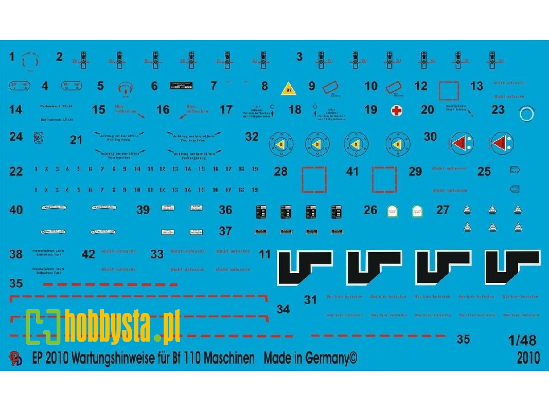 Stencils For Me 110 Planes - zdjęcie 1