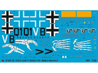 Bf 110 G-2 12.Sg 77 Eastern Front 1943 - zdjęcie 1