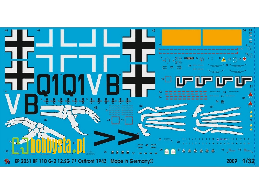 Bf 110 G-2 12.Sg 77 Eastern Front 1943 - zdjęcie 1
