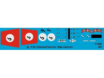 Battleship Scharnhorst Markings - zdjęcie 1