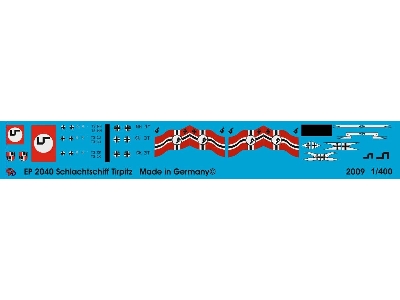 Battleship Tirpitz Markings - zdjęcie 1