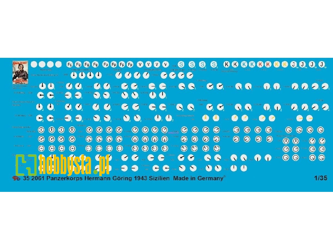 Vehicle Markings Of The Panzerkorps Hermann Göring - zdjęcie 1