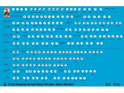 Vehicle Markings Of The Panzerkorps Hermann Göring - zdjęcie 1