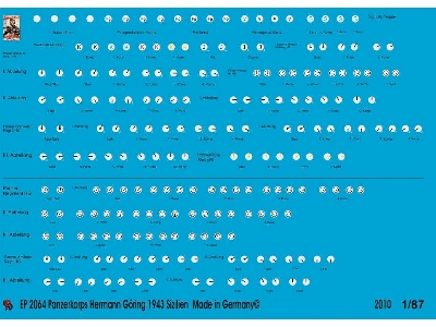 Vehicle Markings Of The Panzerkorps Hermann Göring - zdjęcie 1