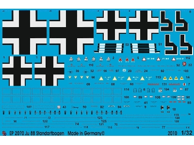 Major Stencils For Ju 88 - zdjęcie 1