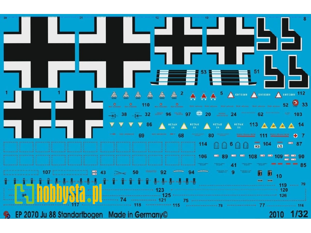 Major Stencils For Ju 88 - zdjęcie 1