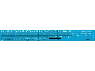 2 Bundesbahn Fiwgbw B Bundeswehr Tank Flat Cars - zdjęcie 1