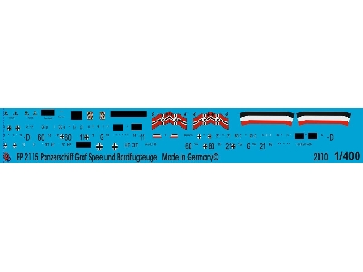 Pocket Battleship Graf Spee Markings - zdjęcie 1