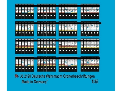 German Office Folder Markings - zdjęcie 1