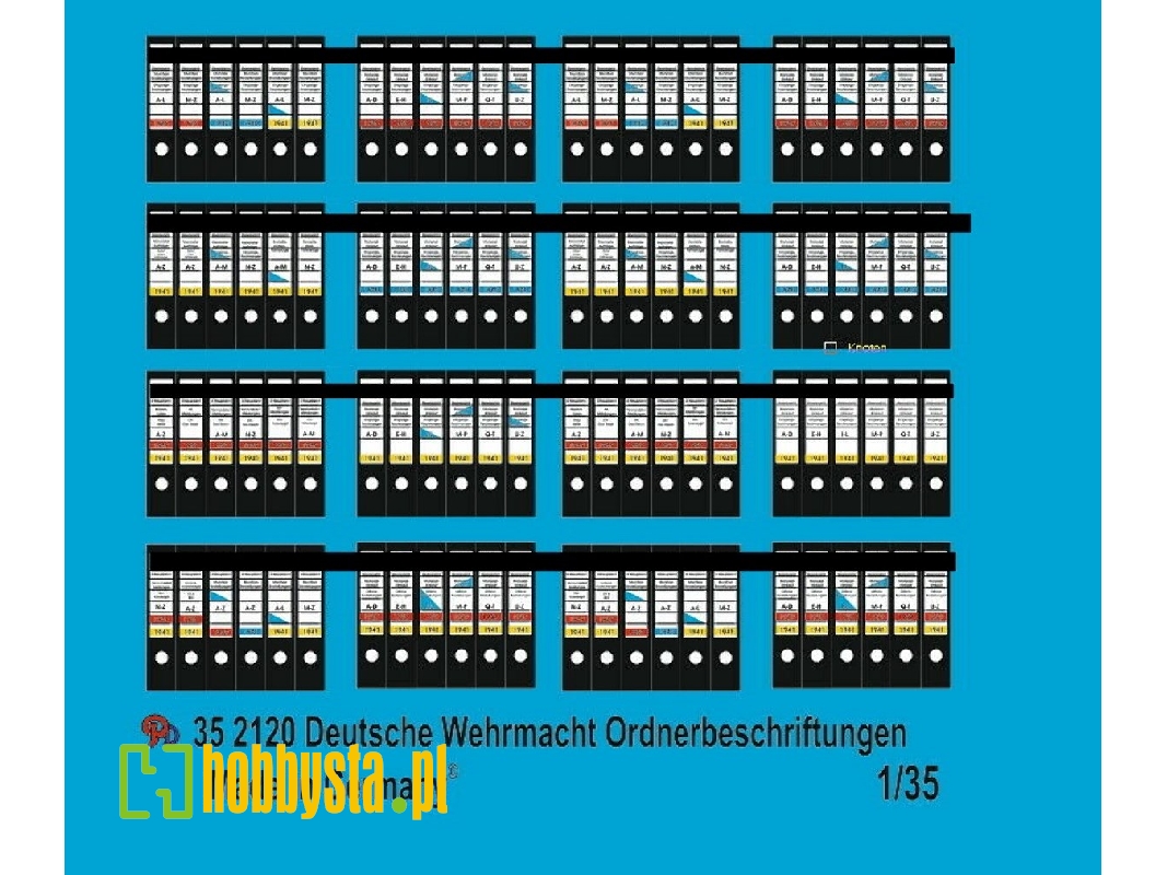 German Office Folder Markings - zdjęcie 1
