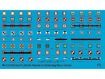 Standarts For Vehicles Of Wehrmacht Airforce And Waffen Ss - zdjęcie 1
