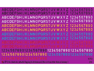 Luftwaffe Codes In 6 Mm - zdjęcie 1