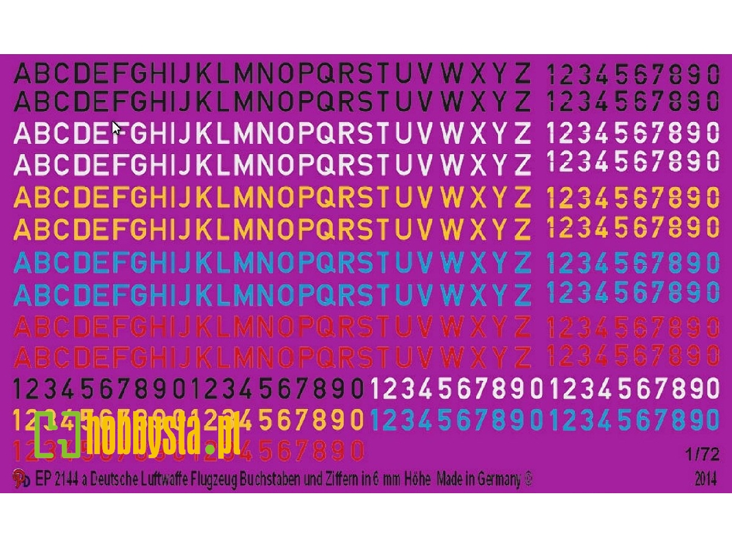 Luftwaffe Codes In 6 Mm - zdjęcie 1