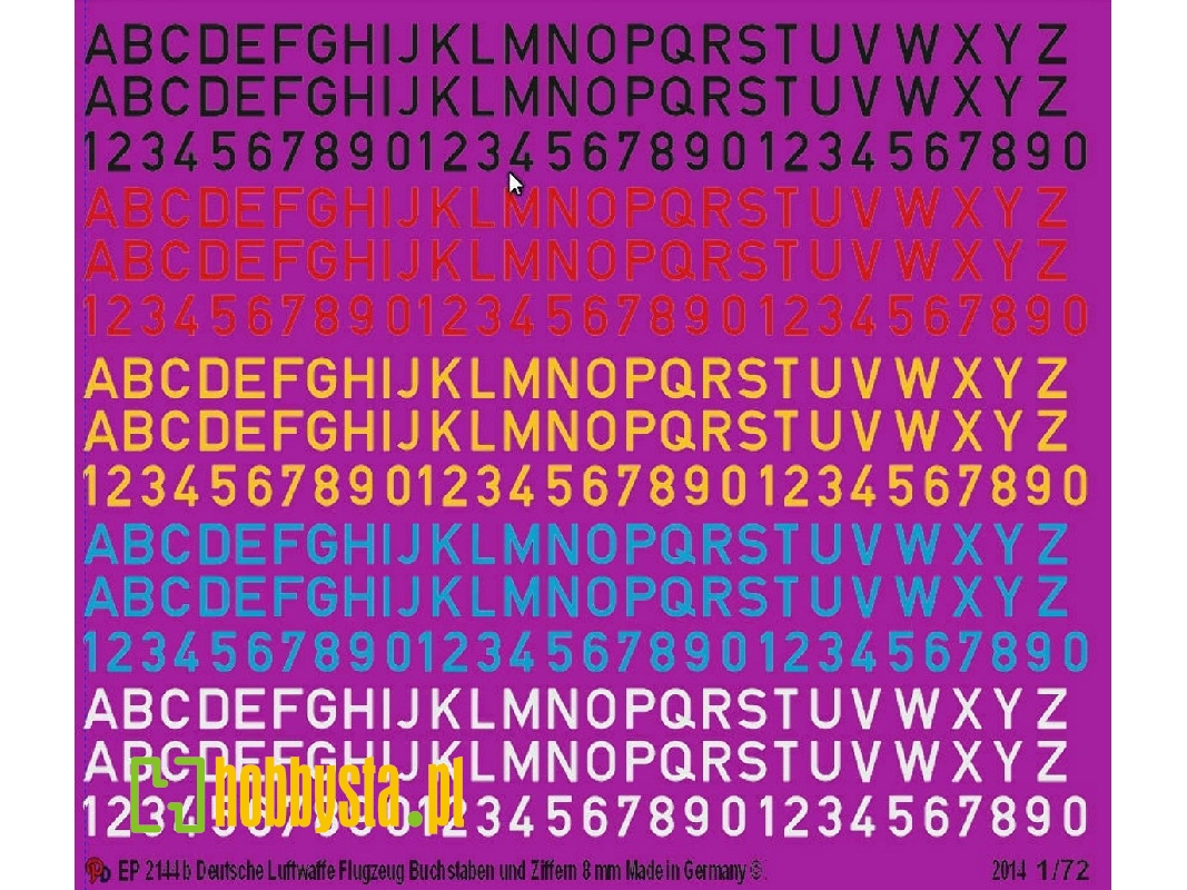 Luftwaffe Codes In 8 Mm - zdjęcie 1