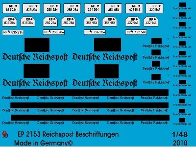 German Reich Post Markings - zdjęcie 1