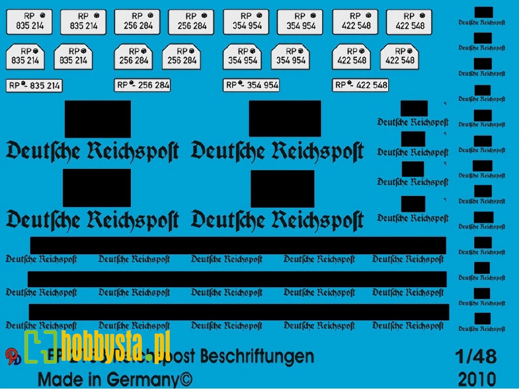 German Reich Post Markings - zdjęcie 1