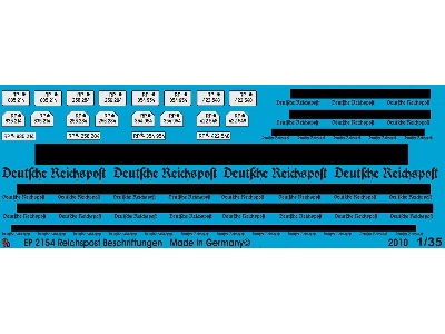 German Reich Post Markings - zdjęcie 1