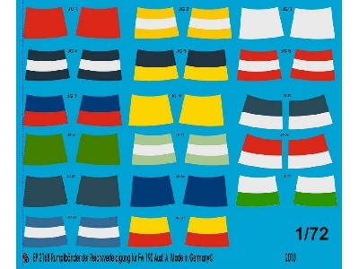 Tail Markings Of The Reich Defense For Fw 190 A - zdjęcie 1