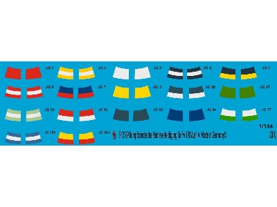 Tail Markings Of The Reich Defense For Fw 190 A - zdjęcie 1