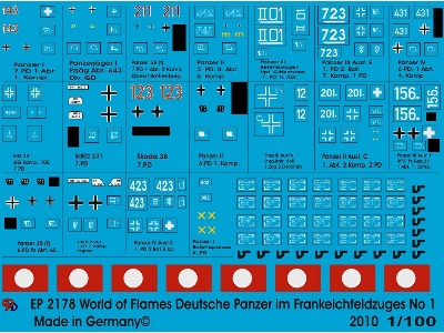World Of Flames German Tanks In France No. 1 - zdjęcie 1