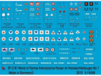 World Of Flames French Tanks Early War - zdjęcie 1