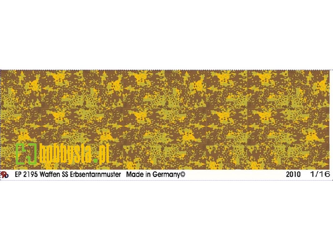 Camo Smoke Waffen Ss - Pea Camouflage Tarpaulin - zdjęcie 1