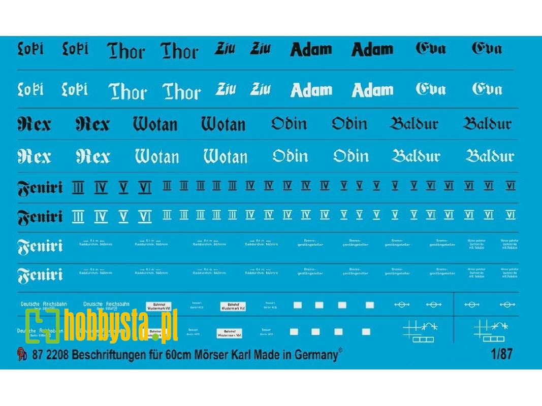 Markings For MĂ¶rser Karl - zdjÄ™cie 1
