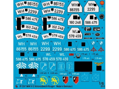 Bmw R-12 Motorcycle Markings - zdjęcie 1