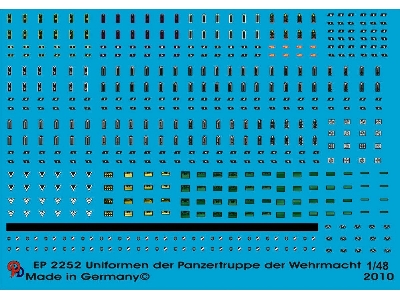 Uniform Insignia Of The German Tank Troops - zdjęcie 1